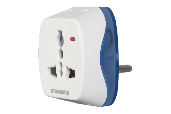 6 A 2 Pin Adoptor with Indicator