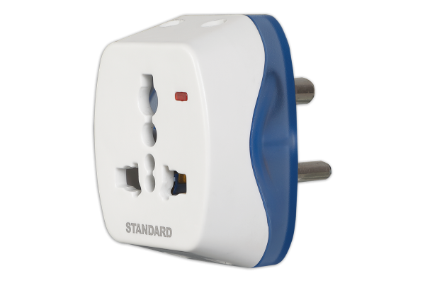 6 A 3 Pin Adoptor with Indicator